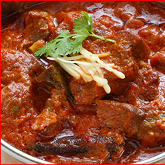 Mutton Tikka Tawa Masala